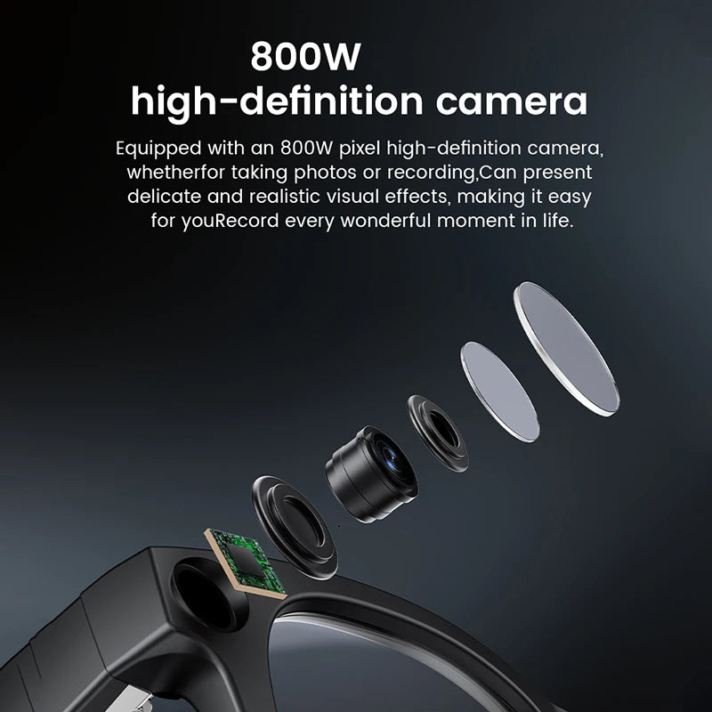 2026 upgrade Smart Glasses HD Photo Video OpenAI Record Translation Touch Photochromic Lenses Bluetooth Call Music Multifunction Glasses📲